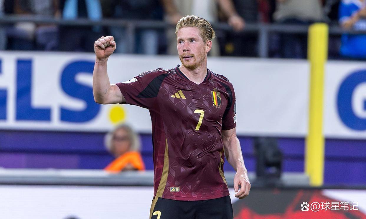 意甲球星九月国际比赛日闪耀:德布劳内基恩苏西奇领衔五大表现